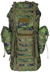 BW Kampfrucksack, "MOLLE", 65 l, Alu-Ausst., M05 tarn