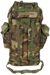 BW Kampfrucksack, 65 l, Alu-Aussteifung, woodland