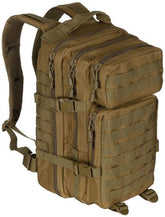 US Rucksack, Assault I, "Basic", coyote tan