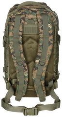 US Rucksack, Assault I, digital woodland