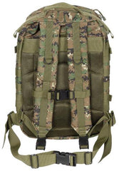 US Rucksack, Assault II, digital woodland