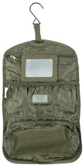 Brit. Waschzeugtasche, rollbar, oliv