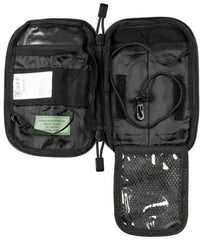 Dokumenten-/Smartphone-Tasche, "MOLLE", schwarz