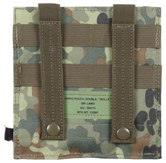 Magazintasche, 2-fach,"MOLLE", flecktarn