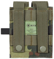 Magazintasche, 2-fach, klein, "MOLLE",flecktarn