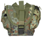 Trinkflaschen Tasche, "MOLLE", flecktarn