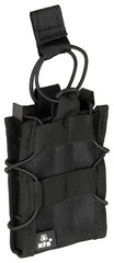 Magazintasche, "Bungee Lock", schwarz