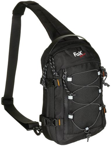 Umhängetasche, "Compact Sling", schwarz