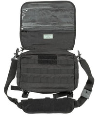 Schulter-Tragetasche, "MOLLE", schwarz