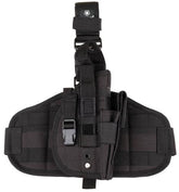 Pistolenbeinholster, "MOLLE", rechts, schwarz
