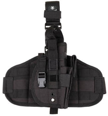 Pistolenbeinholster, "MOLLE", rechts, schwarz