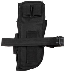 Pistolenbeinholster, schwarz, "Tactical", rechts