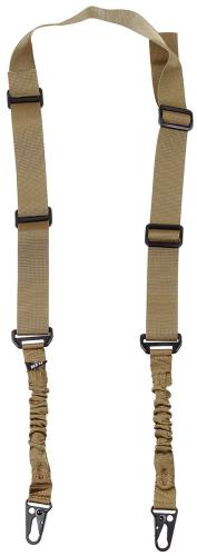 Bungee-Tragegurt, 2-Punkt, coyote tan