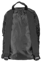 Rucksack, faltbar, schwarz