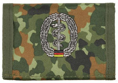 BW Geldbörse, flecktarn, "Sanitäter"