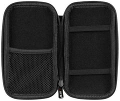 Tasche, Hartschale, klein, mit Klettschlaufen, oliv