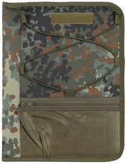 Schreibmappe, flecktarn, A4