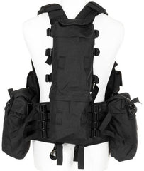 Tactical Weste, div. Taschen, schwarz