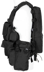Tactical Weste, div. Taschen, schwarz