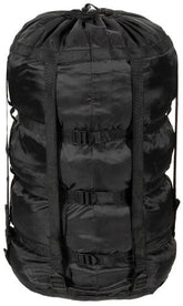 US Kompressionssack, schwarz, "Modular", für Schlafsack