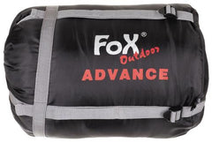 Mumienschlafsack, "Advance", schwarz-grau