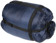 Mumienschlafsack, blau, 2-lagige Füllung