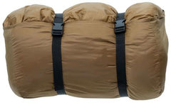 Israel. Pilotenschlafsack, coyote tan, 2-lagige Füllung