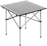 Camping-Rolltisch, Alu, Gestell klappbar