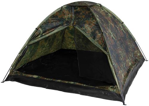 Zelt, "Monodom", 3 Personen, flecktarn