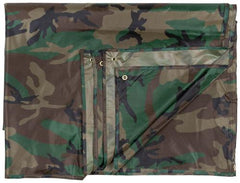 Mehrzweckplane, "Tarp", woodland, ca. 300 x 500 cm