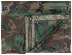Mehrzweckplane, "Tarp", woodland, ca. 400 x 500 cm