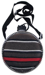 Feldflasche, "Scout", rund, Stoffbezug, 1,75 l