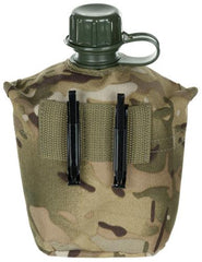 US Plastikfeldflasche, 1 l, Hülle, operation-camo