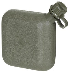 US Feldflasche, eckig, mit Hülle, oliv, 2 Qt