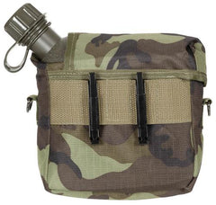 US Feldflasche, eckig, mit Hülle, M 95 CZ tarn, 2 Qt