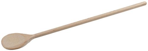 Kochlöffel, Buchenholz, runde Kelle, ca. 45 cm