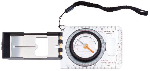 Karten-Kompass,"Professional", transparent, Kunststoffgehäuse