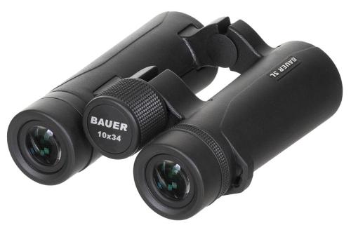BAUER Fernglas, Outdoor SL, 10 x 34, wasserdicht, schwarz