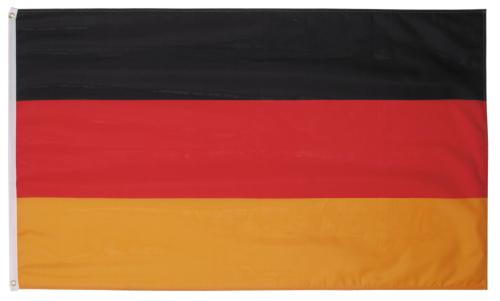 Fahne, Deutschland, Polyester, 90 x 150 cm