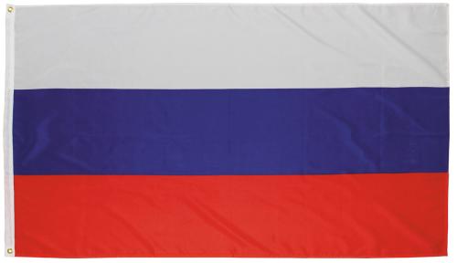 Fahne, Russland, Polyester, 90 x 150 cm