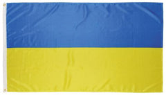 Fahne, Ukraine, Polyester, 90 x 150 cm