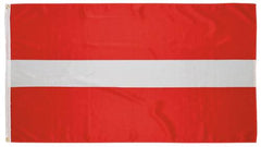 Fahne, Lettland, Polyester, 90 x 150 cm