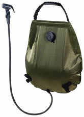 Solar Dusche, "Deluxe", 20 l, oliv, mit Transportbeutel