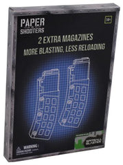 PAPER SHOOTERS, Bausatz, Magazin "Green Spit", 2er Pack