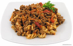 Nudeln mit Bolognesesoße, Vollkonserve, 400 g, 7% Mwst.