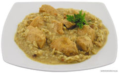Hähnchen Curry mit Reis, Vollkonserve, 400 g, 7% Mwst.