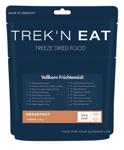 Trek 'n Eat, Vollkorn- Früchtemüsli, 7% Mwst.