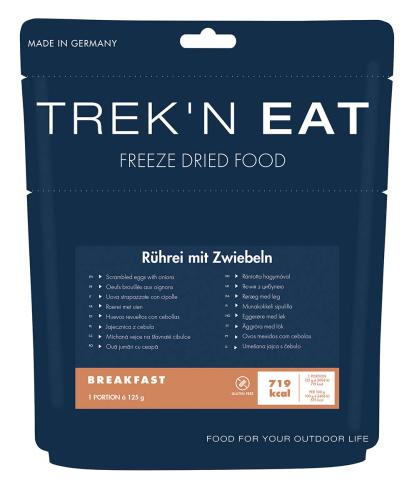 Trek 'n Eat, Rührei mit Zwiebeln, 7% Mwst.