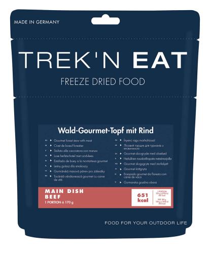 Trek 'n Eat, Wald-Gourmet- Topf mit Rind, 7% Mwst.