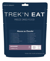 Trek 'n Eat, Mousse au Chocolat, 7% Mwst.